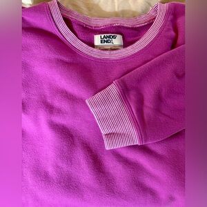 Land’s End long-sleeved tunic-style sweatshirt